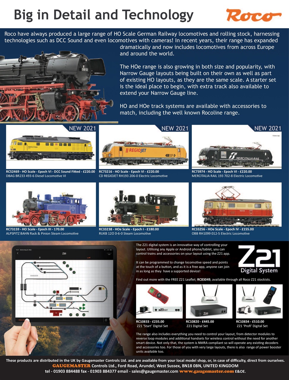 Continental Modeller Preview Pages