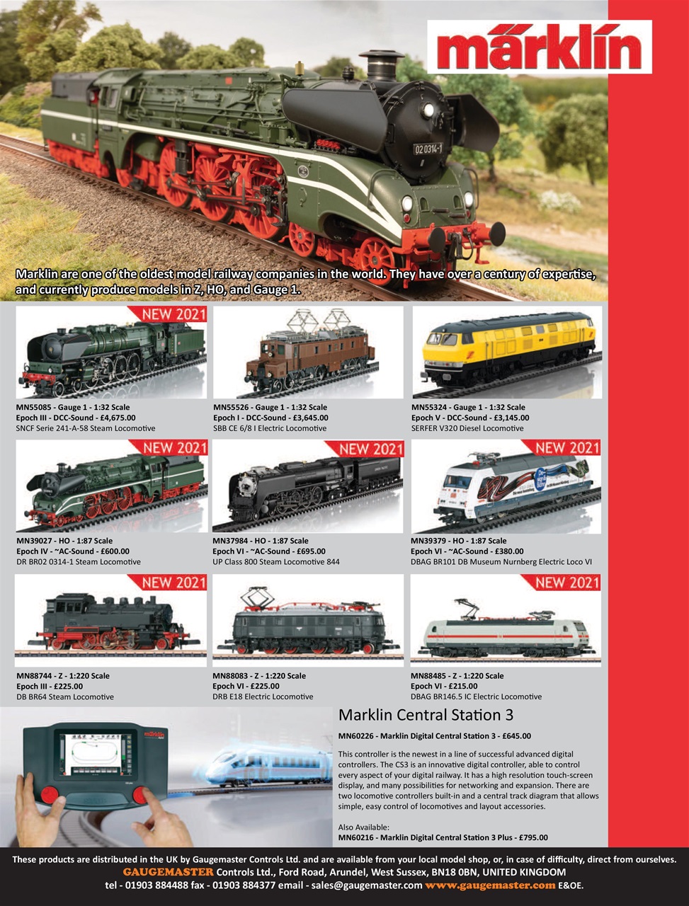Continental Modeller Preview Pages