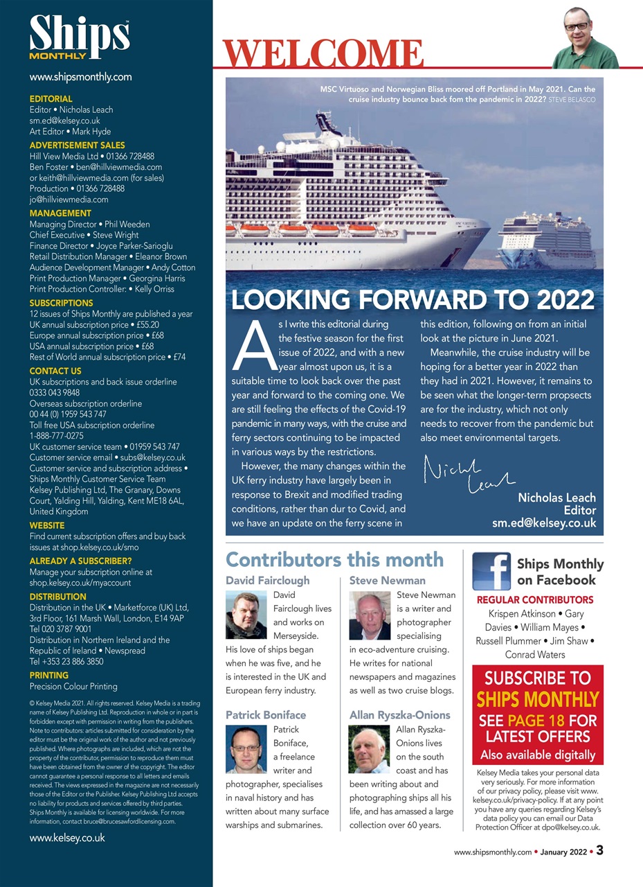 Ships Monthly Preview Pages
