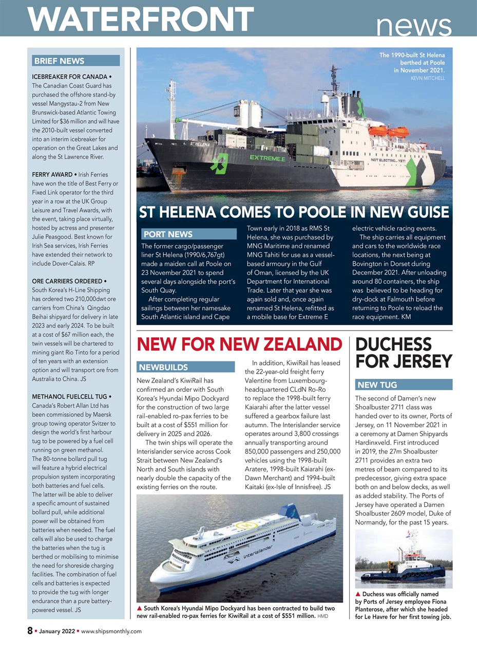 Ships Monthly Preview Pages