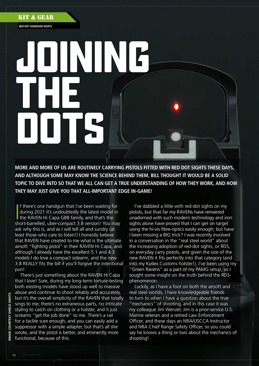 Airsoft Action Preview Pages