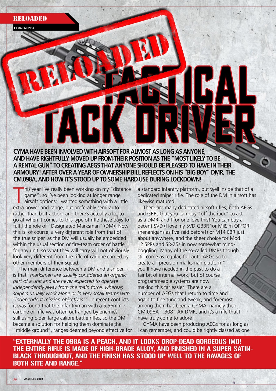 Airsoft Action Preview Pages