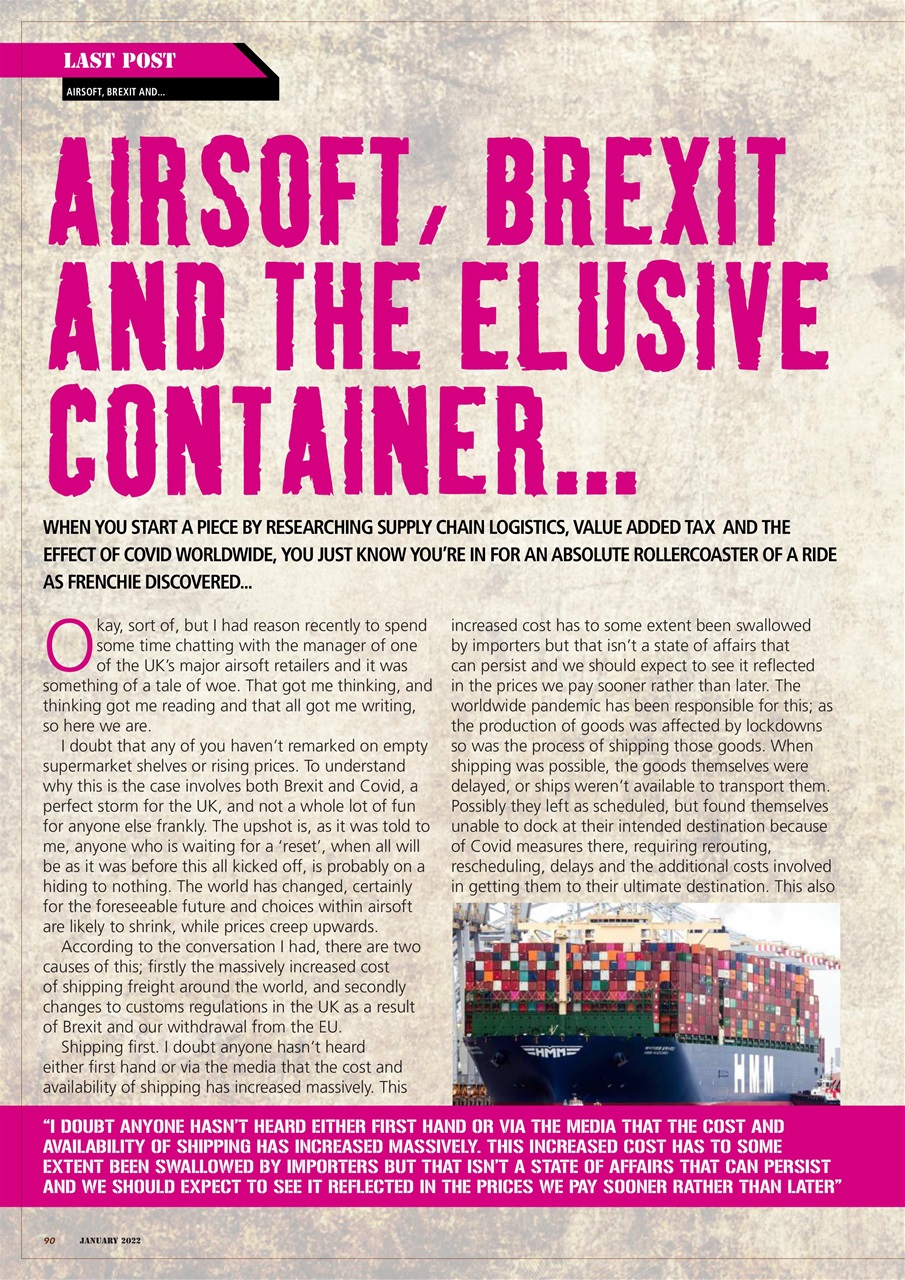 Airsoft Action Preview Pages