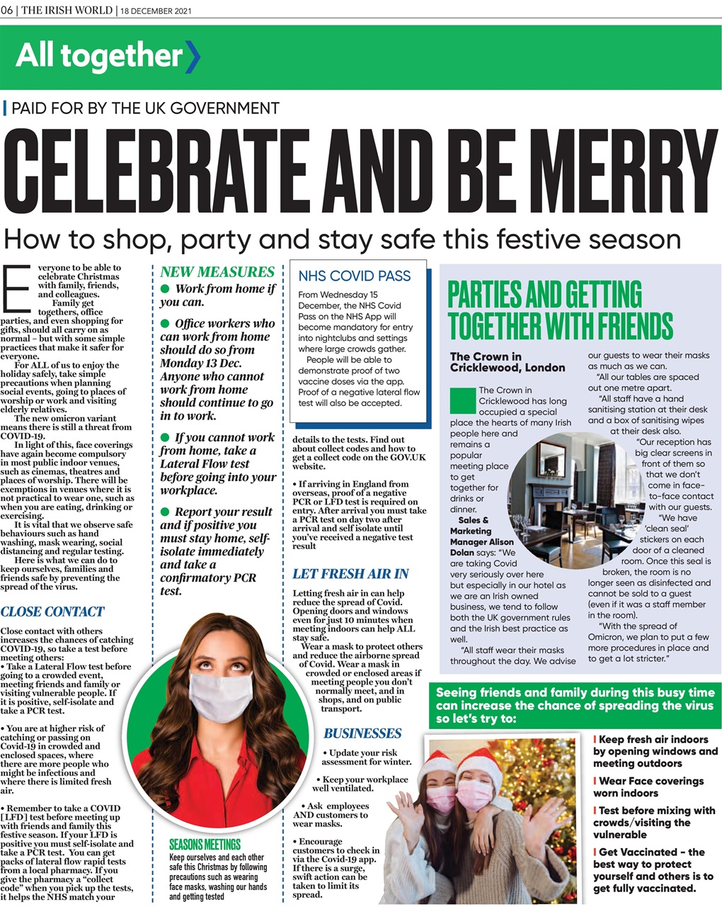 Irish World Preview Pages