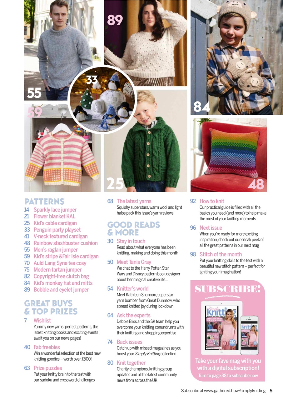 Simply Knitting Preview Pages