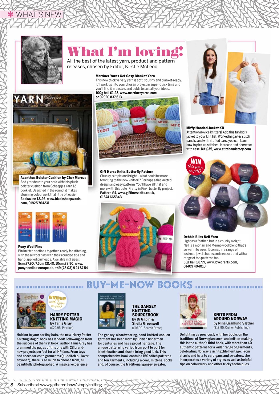 Simply Knitting Preview Pages