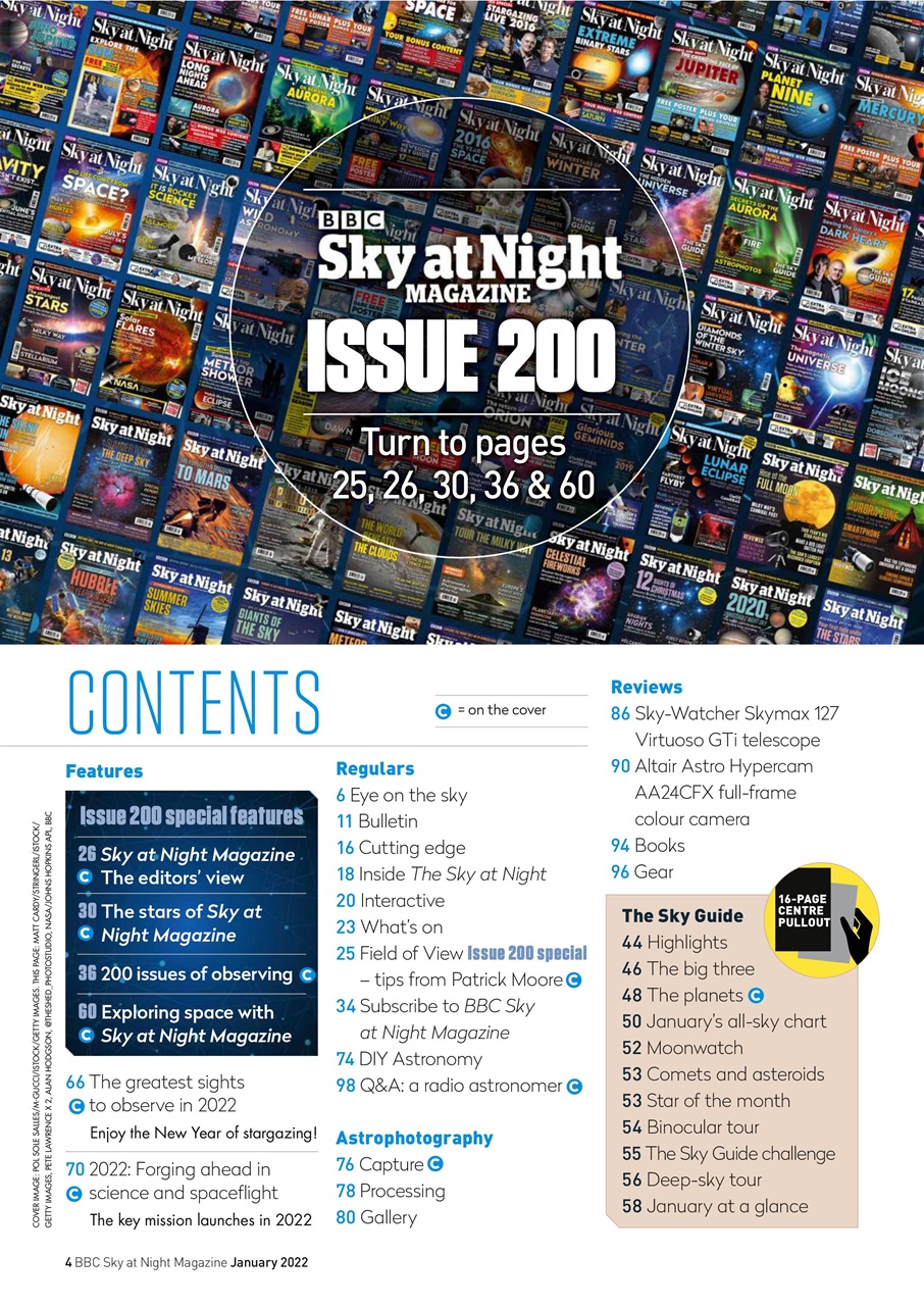 BBC Sky at Night Magazine Preview Pages