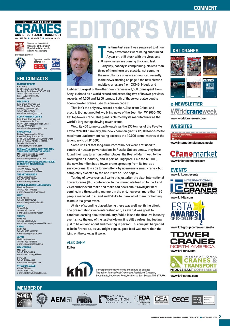 Int. Cranes and Specialized Transp Preview Pages