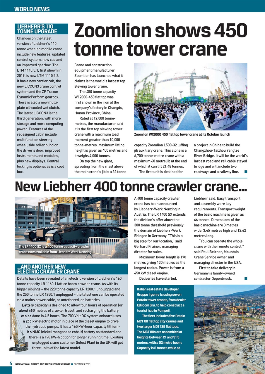 Int. Cranes and Specialized Transp Preview Pages