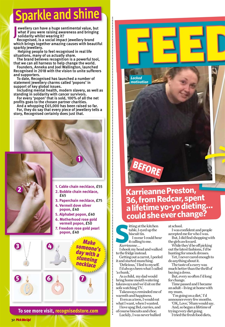 Pick Me Up Preview Pages