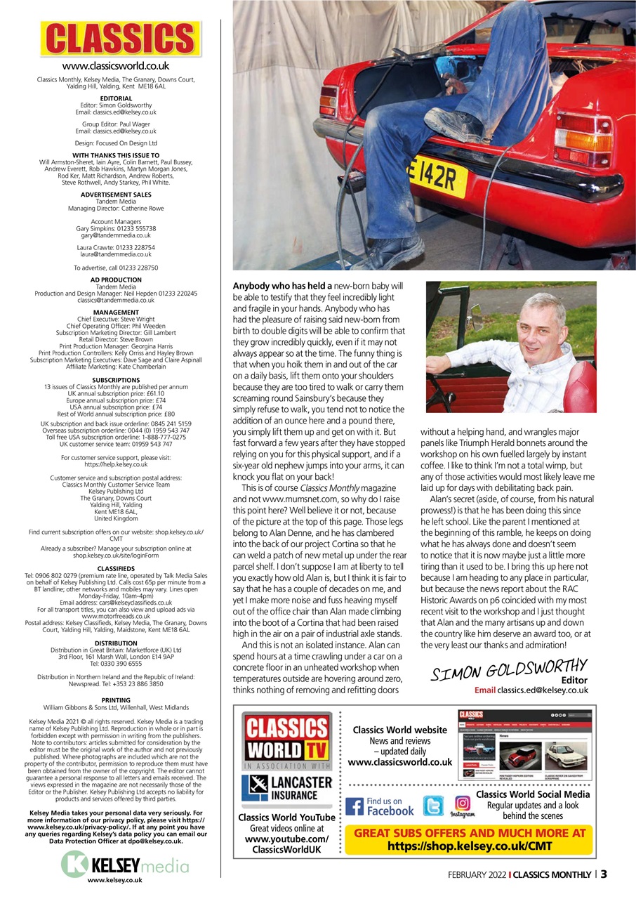 Classics World Preview Pages