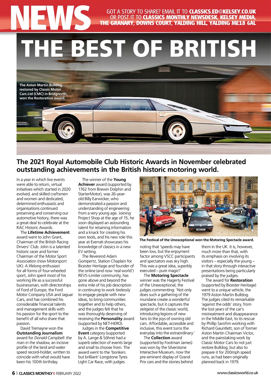 Classics World Preview Pages