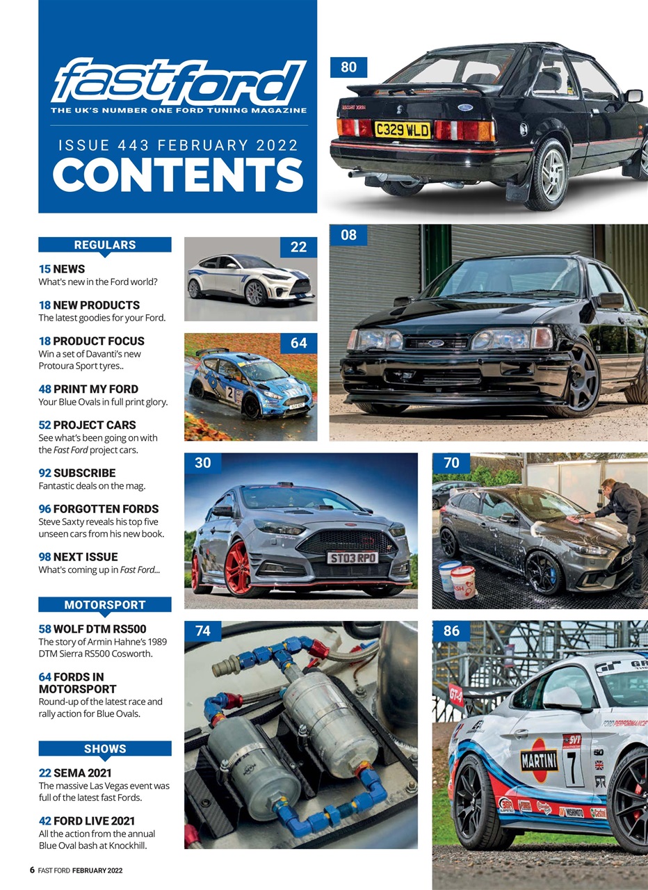 Fast Ford Preview Pages