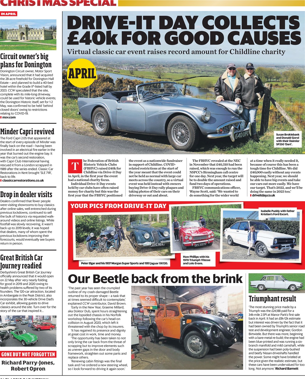 Classic Car Weekly Preview Pages