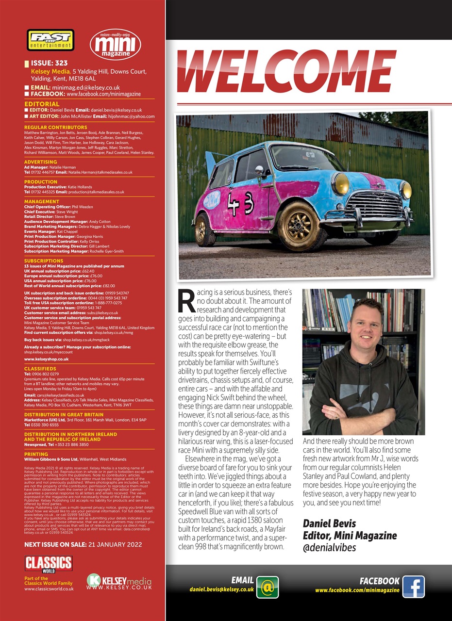 Mini Magazine Preview Pages