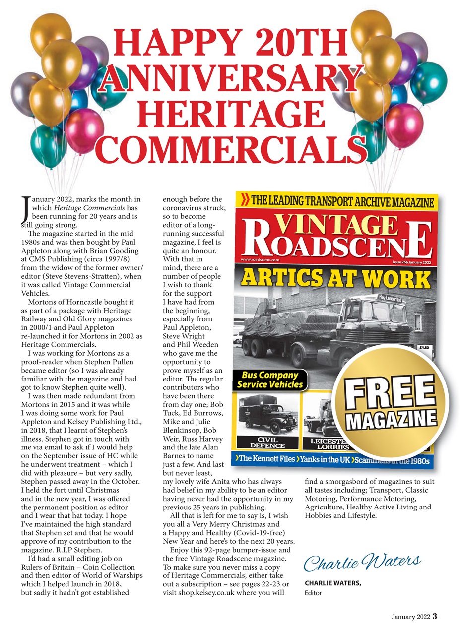 Heritage Commercials Magazine Preview Pages