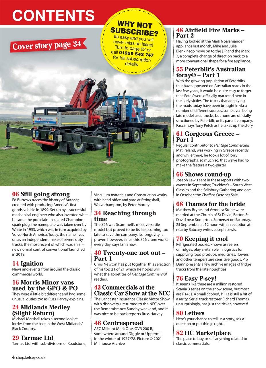 Heritage Commercials Magazine Preview Pages