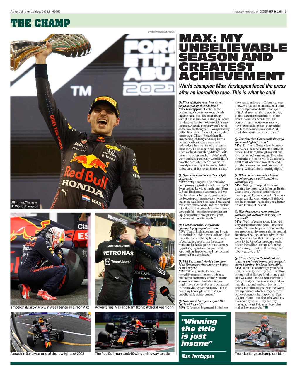 Motorsport News Preview Pages