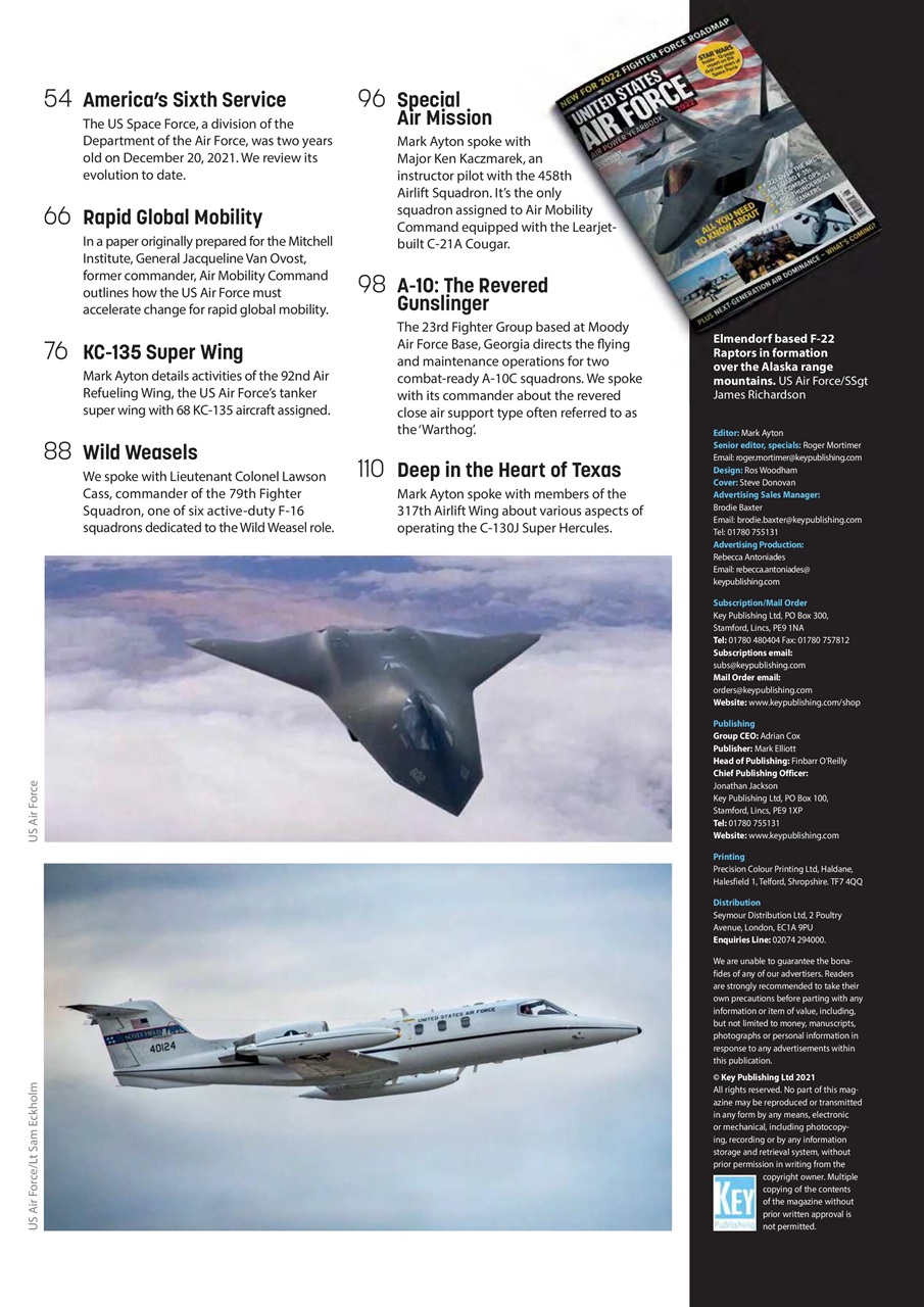 Aviation Specials Preview Pages