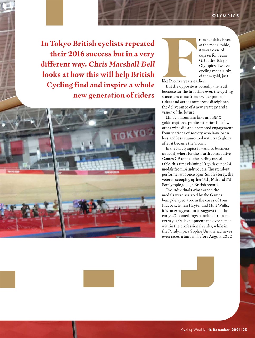 Cycling Weekly Preview Pages