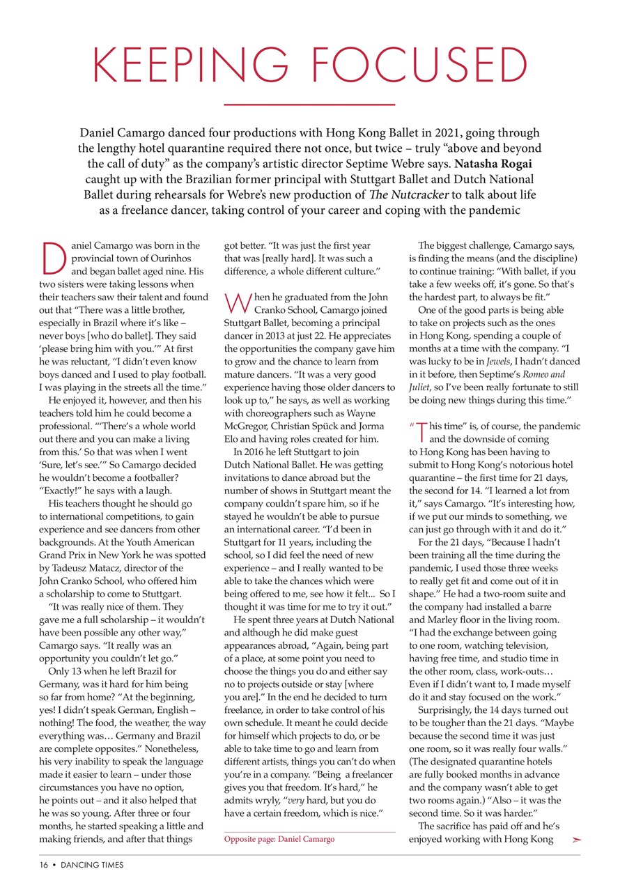 Dancing Times Preview Pages