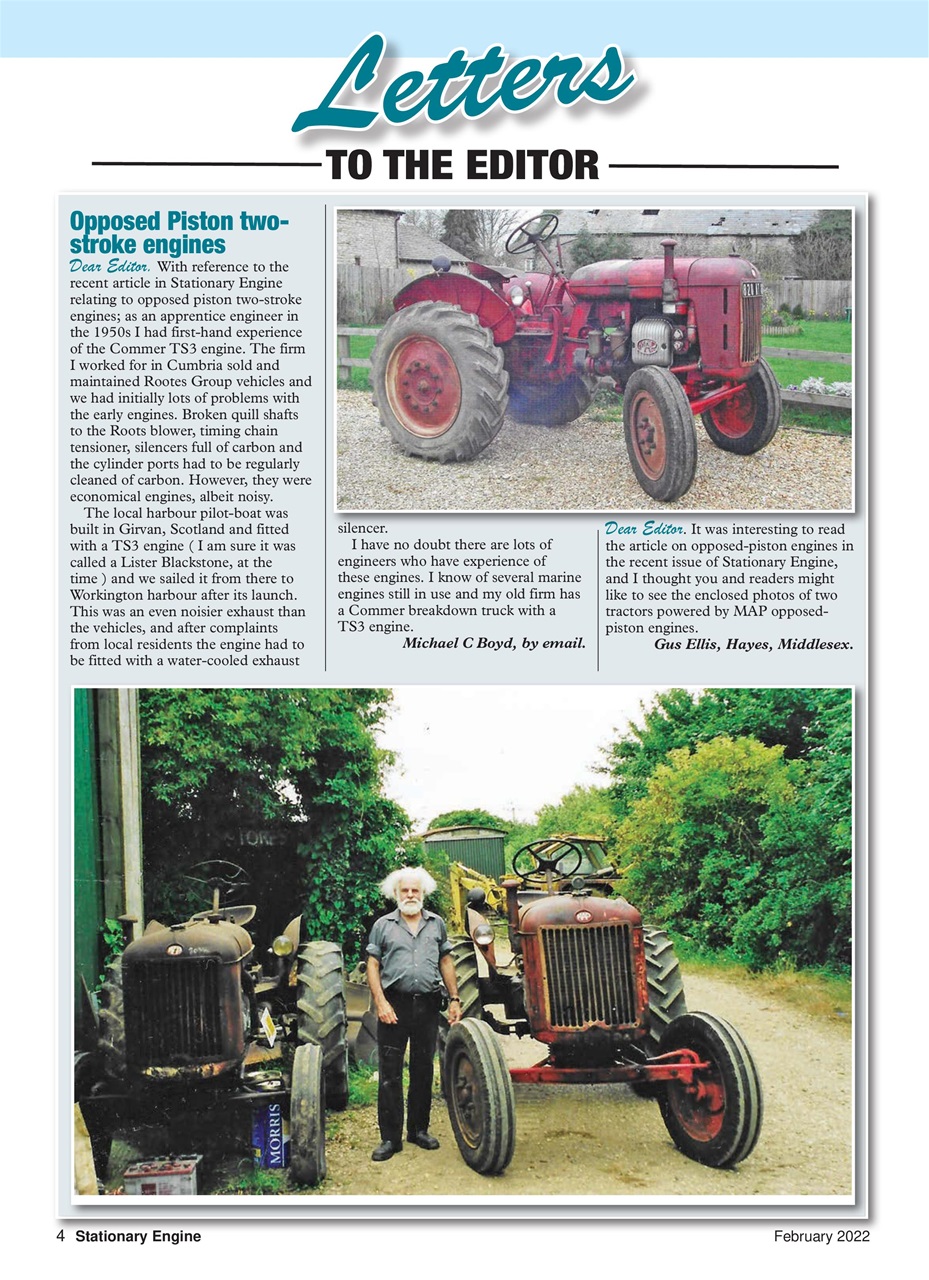 Stationary Engine Preview Pages