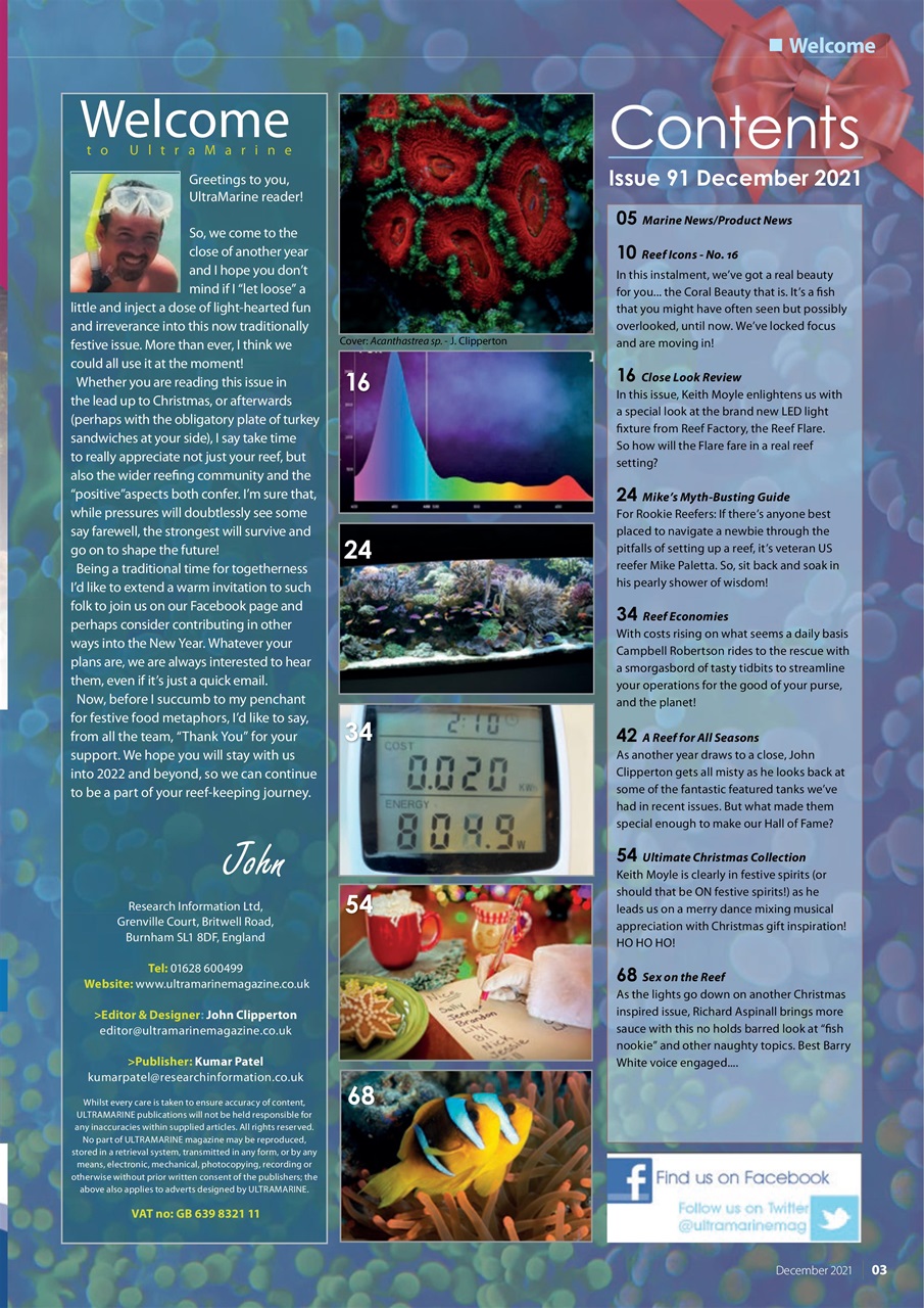 UltraMarine Magazine Preview Pages