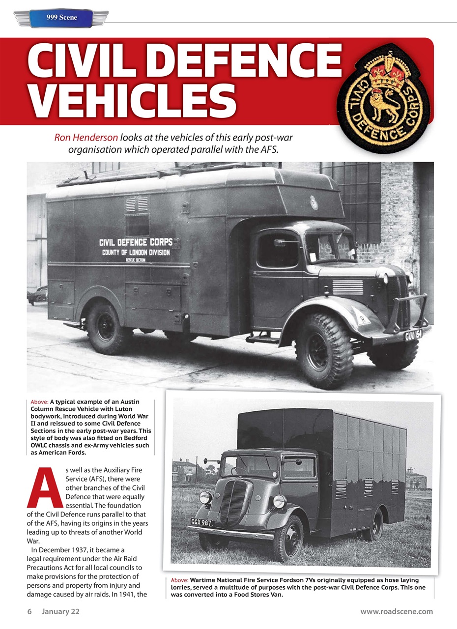 Vintage Roadscene Preview Pages