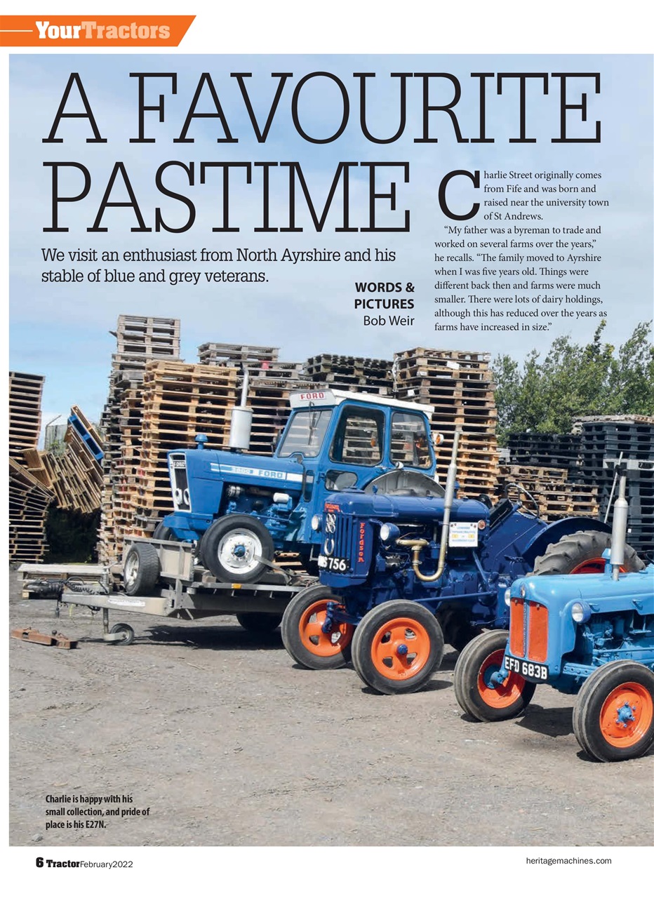 Tractor & Farming Heritage Magazine Preview Pages