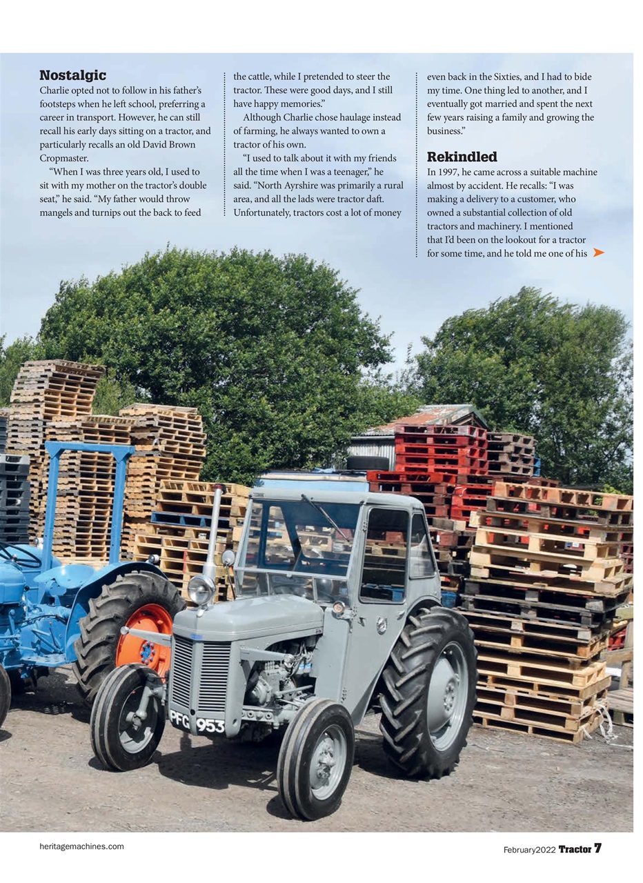 Tractor & Farming Heritage Magazine Preview Pages