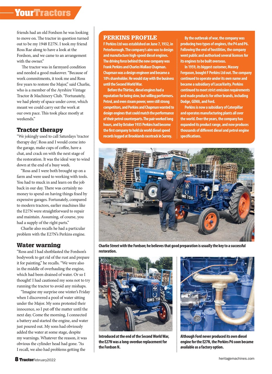 Tractor & Farming Heritage Magazine Preview Pages