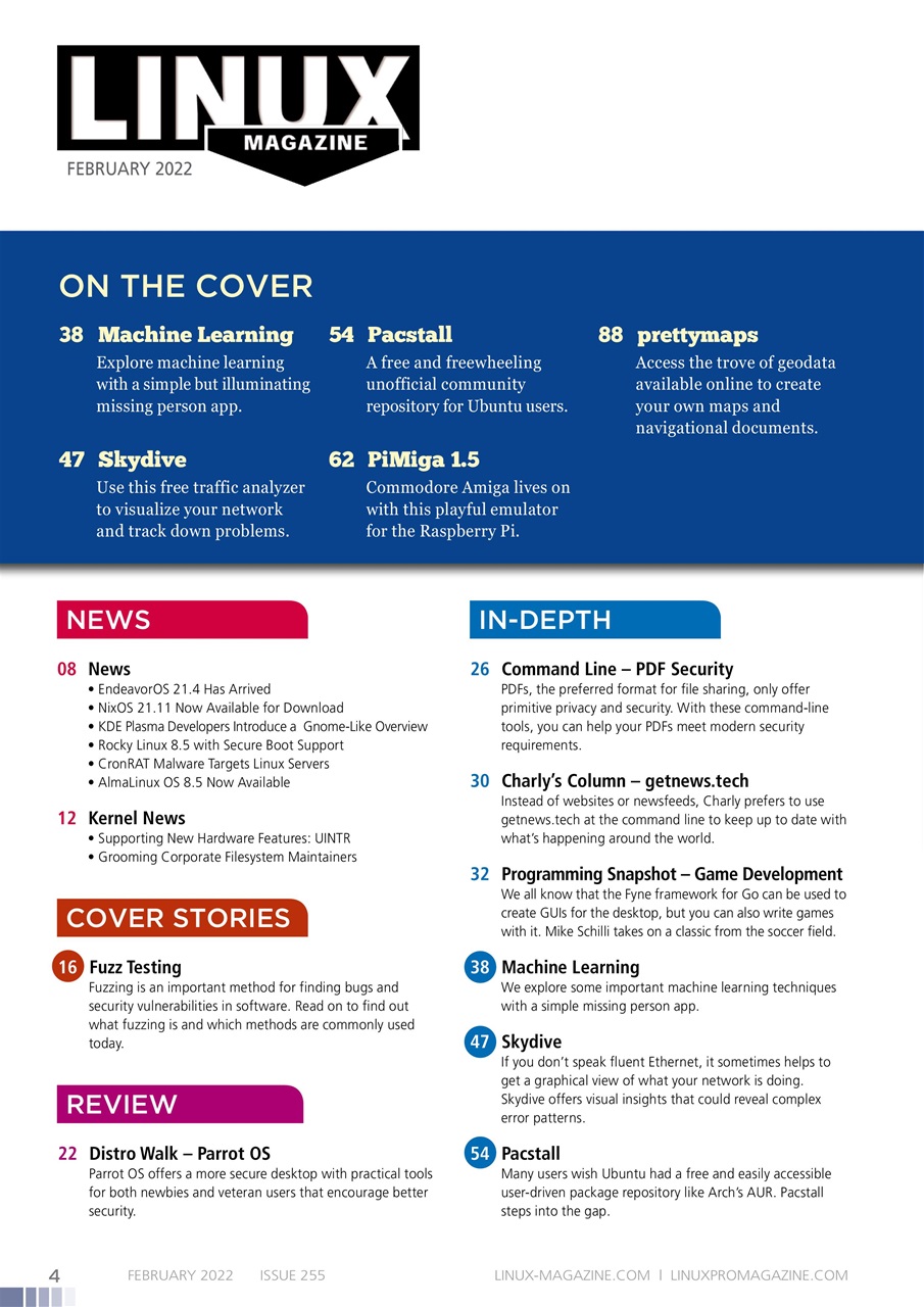 Linux Magazine Preview Pages