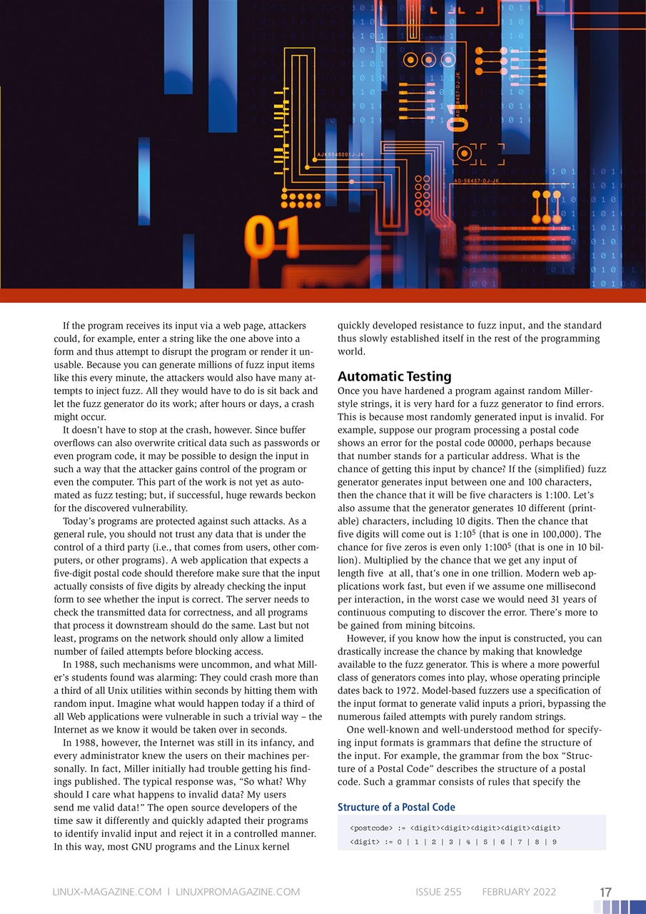 Linux Magazine Preview Pages