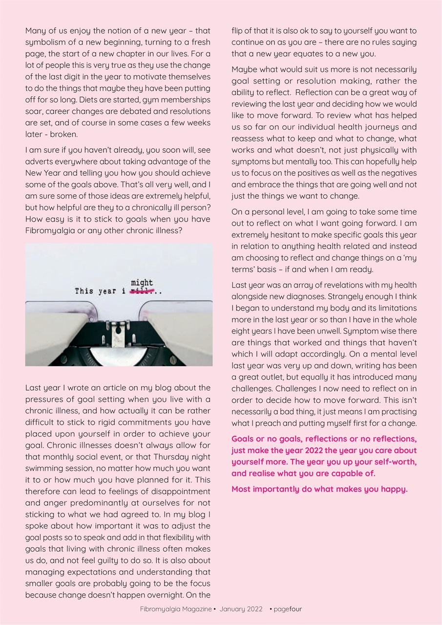 Fibromyalgia Magazine Preview Pages