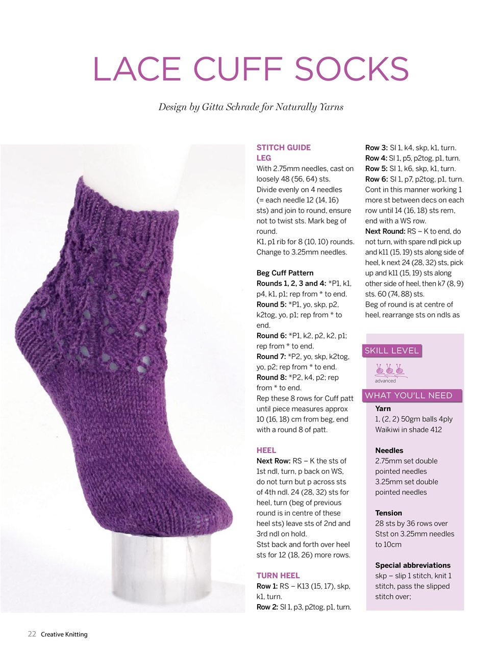 Creative Knitting Preview Pages