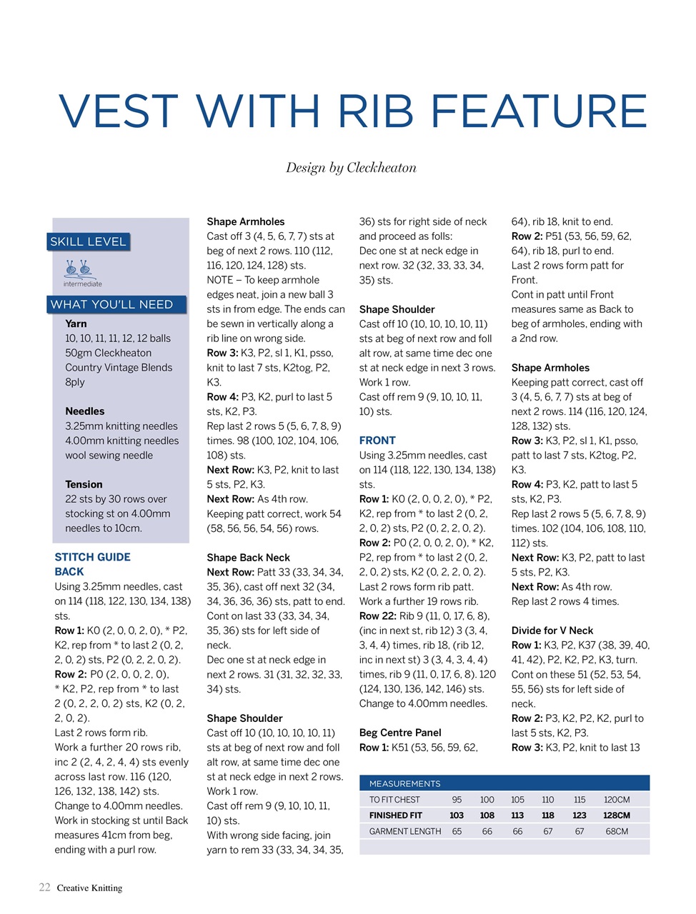 Creative Knitting Preview Pages