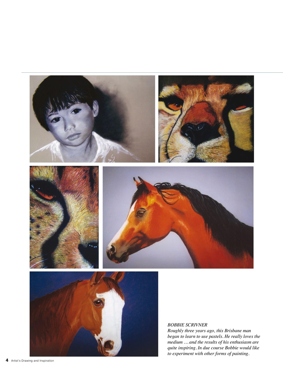 Australian Drawing and Inspiration Preview Pages