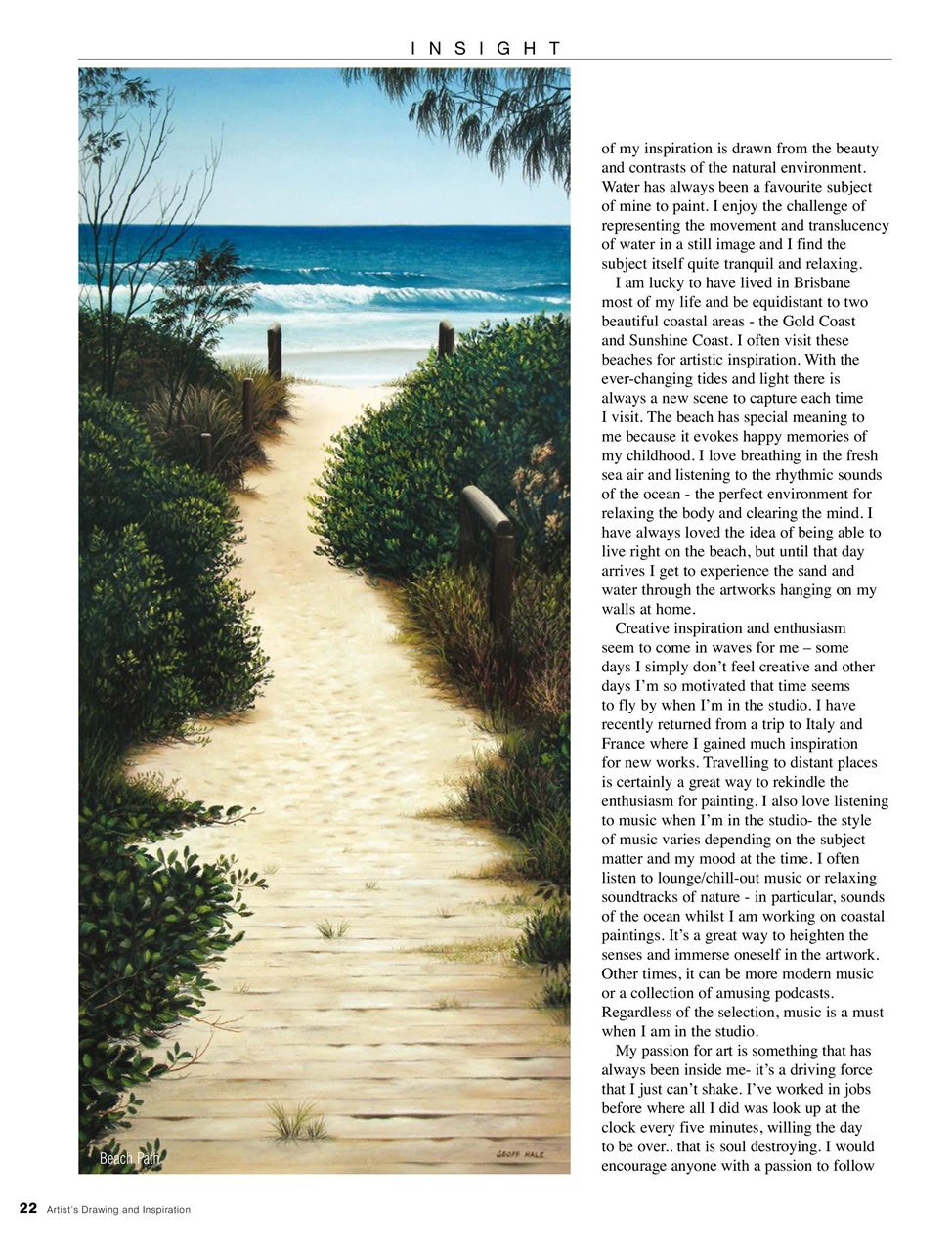 Australian Drawing and Inspiration Preview Pages