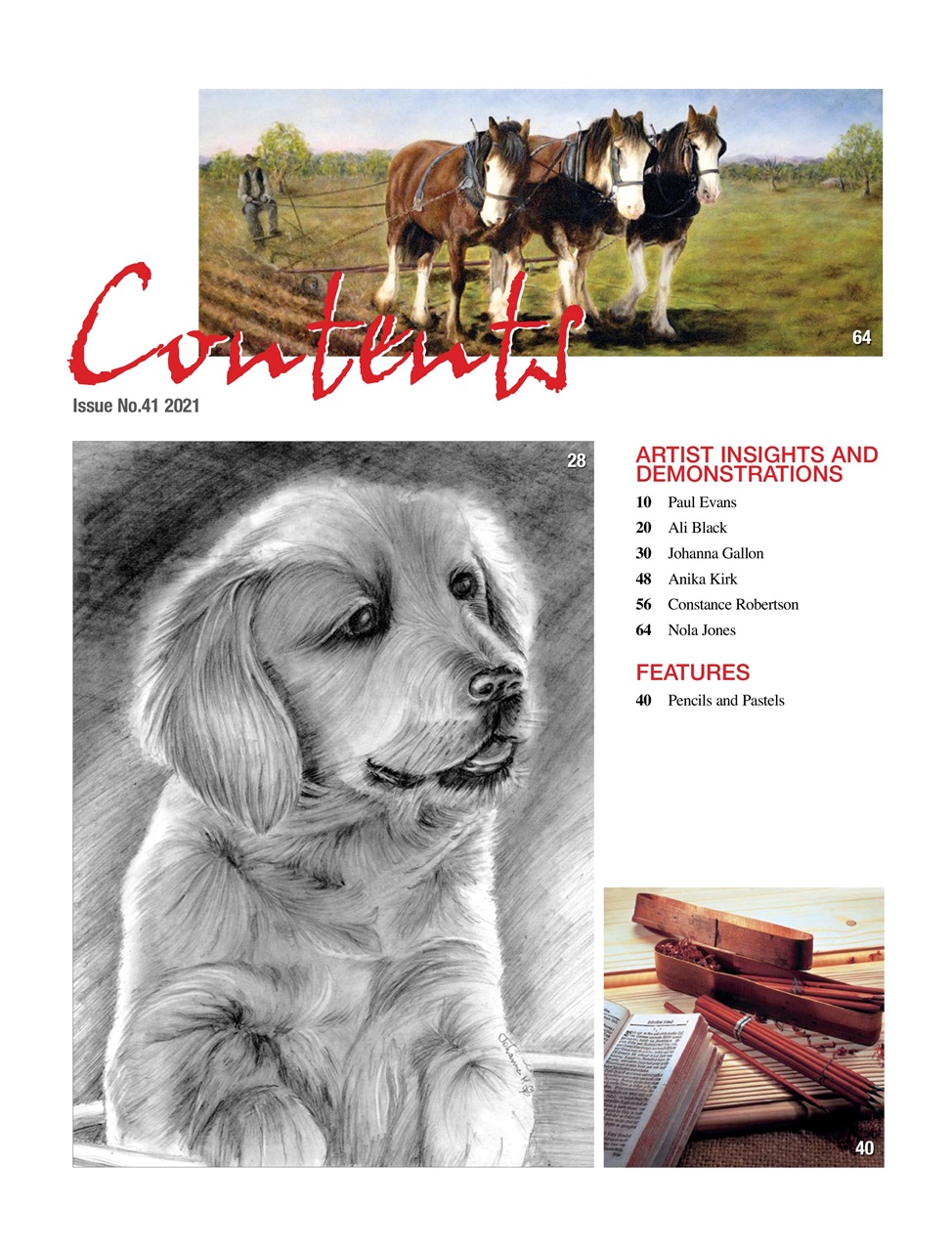 Artists Back to Basics Preview Pages