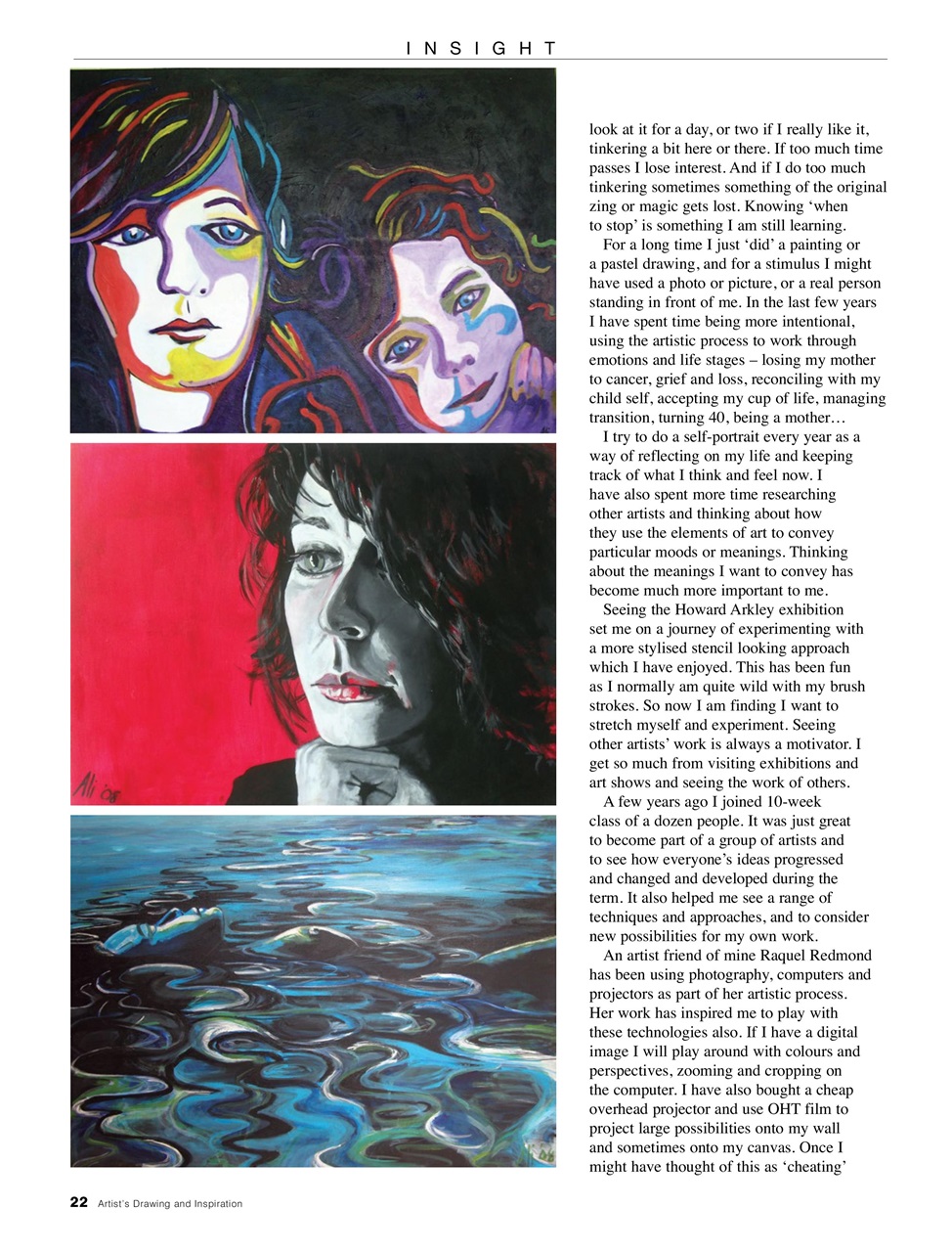 Australian Drawing and Inspiration Preview Pages