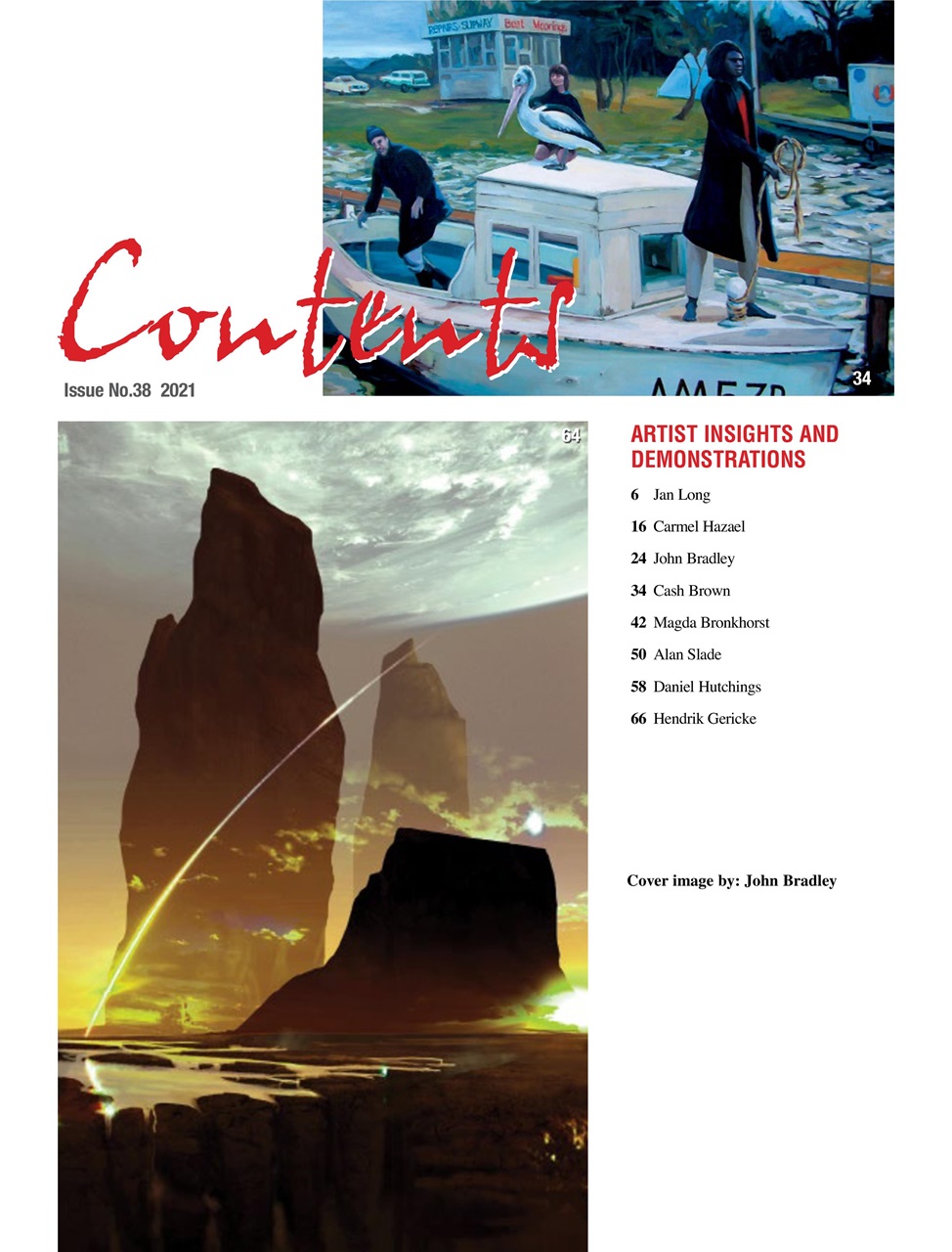 Australian How to Paint Preview Pages