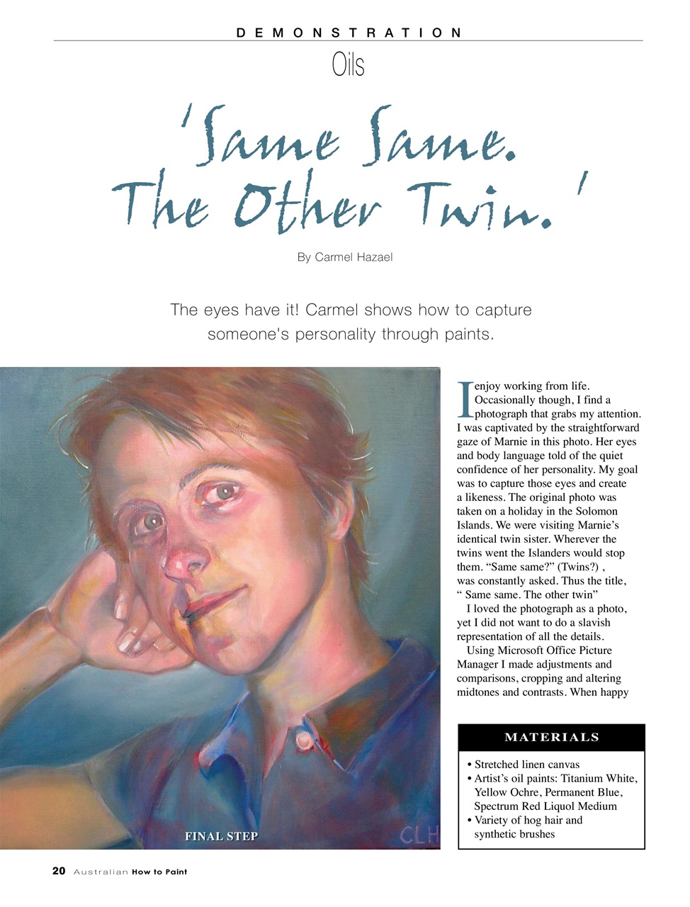 Australian How to Paint Preview Pages