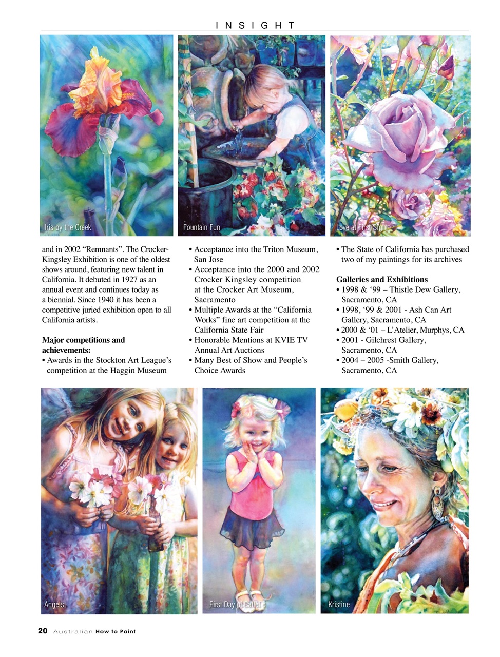 Australian How to Paint Preview Pages