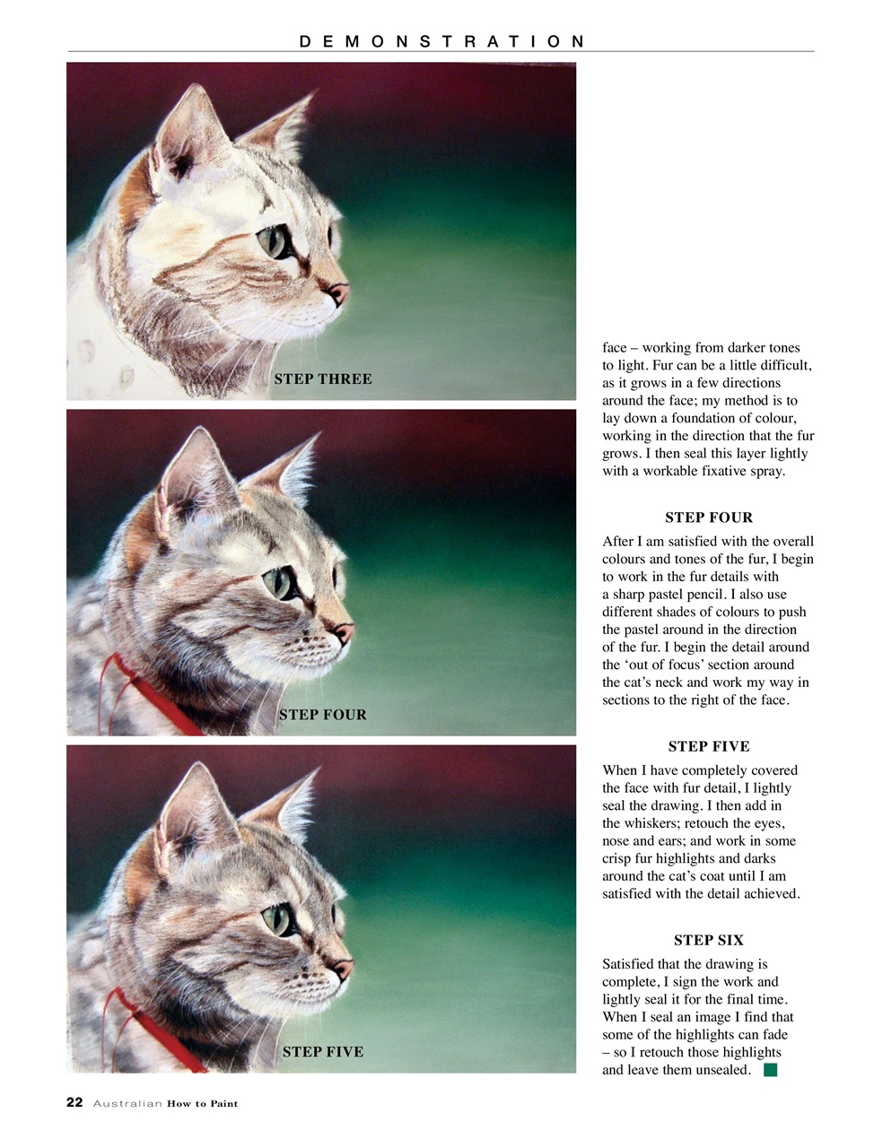 Australian How to Paint Preview Pages