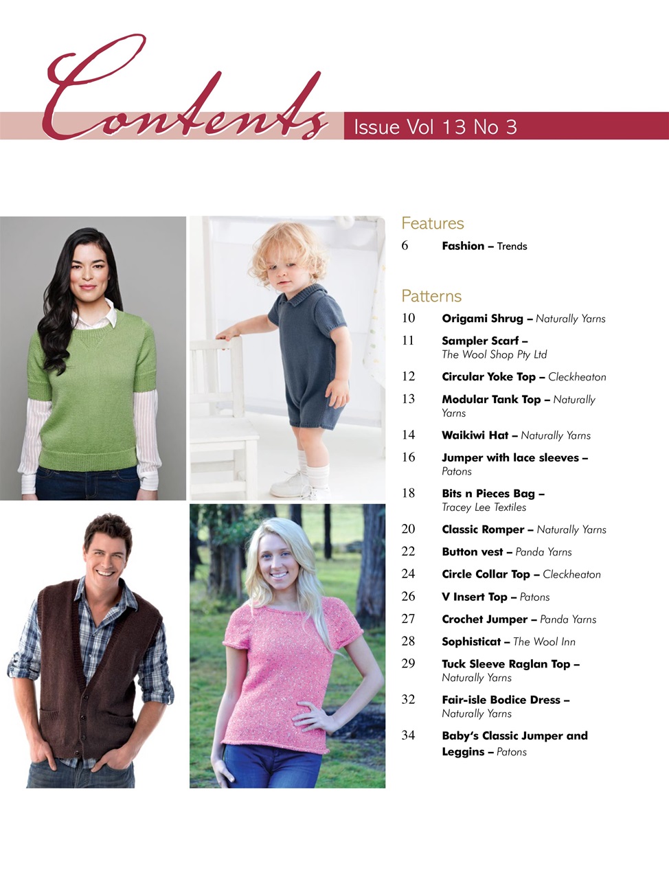 Australian Knitting Preview Pages