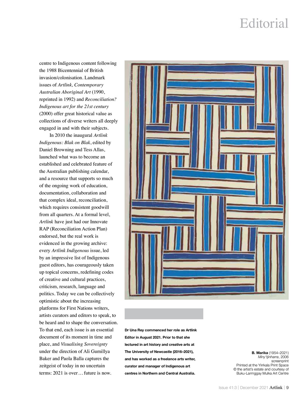 Artlink Magazine Preview Pages