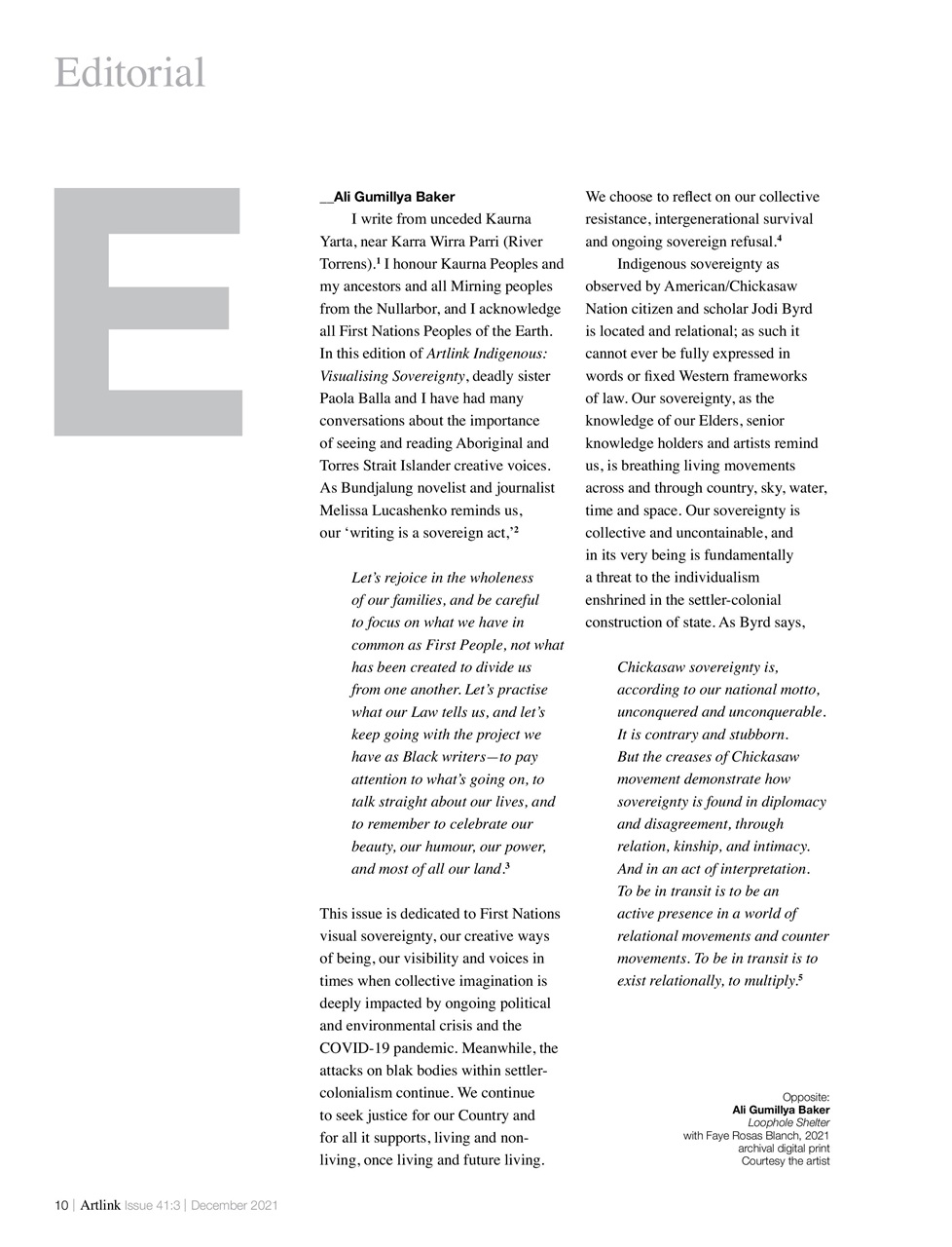 Artlink Magazine Preview Pages