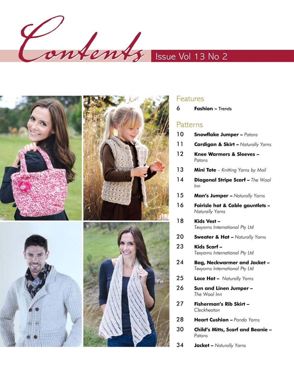 Australian Knitting Preview Pages