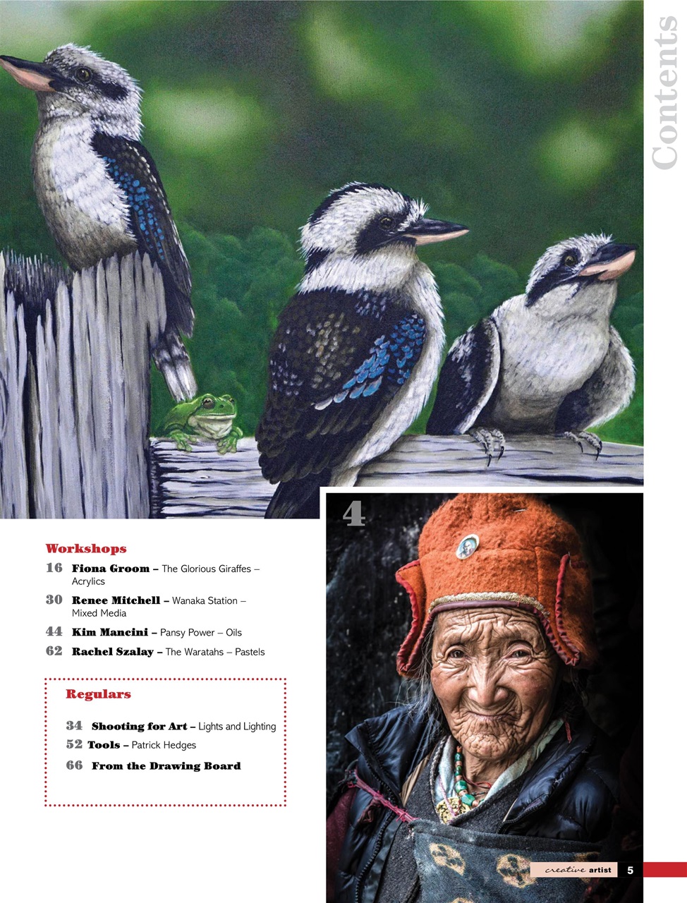 Creative Artist Preview Pages