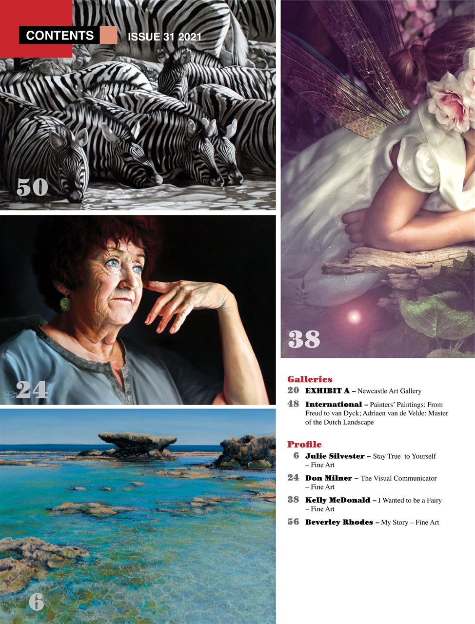 Creative Artist Preview Pages